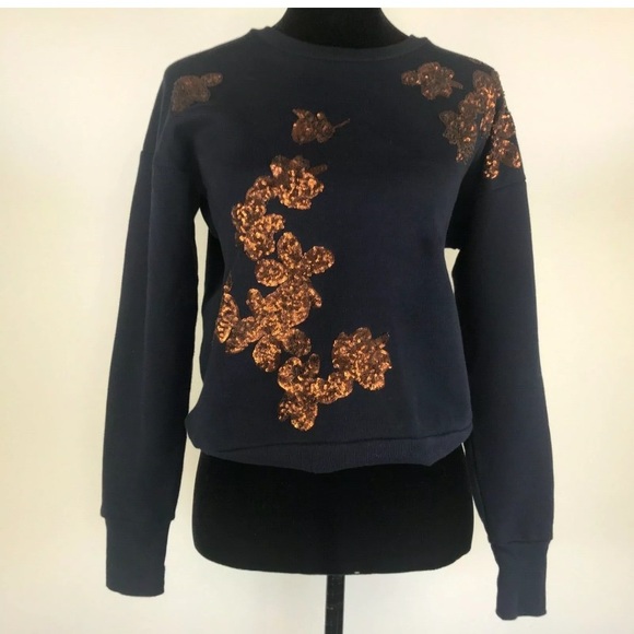 J. Crew sequined sweatshirt - Picture 2 of 6